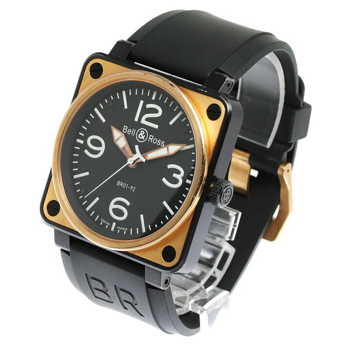 楽天市場】ベル＆ロス Bell＆Ross BR01-92 アビエーション K18PGベゼル  