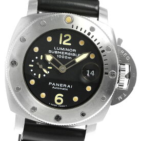 パネライ PANERAI PAM00243 ルミノール サブマーシブル デイト 自動巻き メンズ _645115【中古】