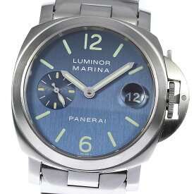 パネライ PANERAI PAM00120 ルミノール マリーナ 自動巻き メンズ _808648【中古】