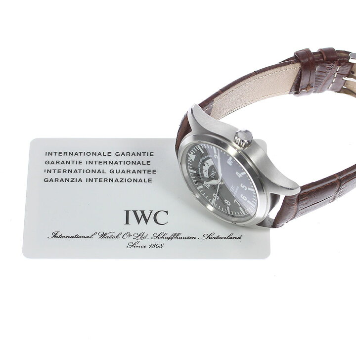 楽天市場】IWC SCHAFFHAUSEN IW325101 フリーガー UTC デイト 自動巻き  