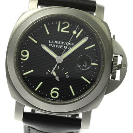 パネライ PANERAI PAM00028 ルミノール パワーリザーブ 世界1000本限定 自動巻き メンズ 良品 _808692【中古】