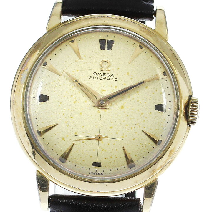 楽天市場】オメガ OMEGA ハーフローター cal.344 ヴィンテージ 自動 