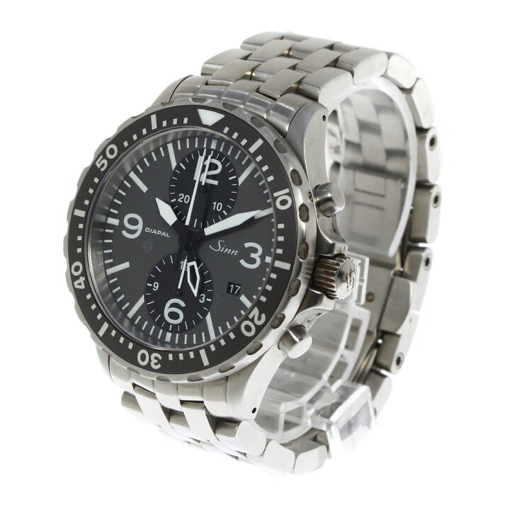 楽天市場】ジン Sinn 757 757 ディアパル デイト クロノグラフ 自動 