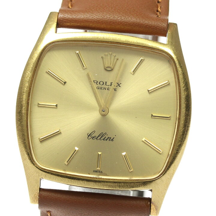 楽天市場】ジャンク ロレックス ROLEX 3805 チェリーニ K18YG 