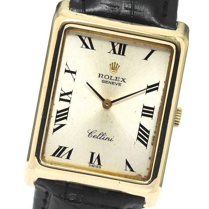 楽天市場】ロレックス ROLEX 4105 チェリーニ K18YG cal.1600 手巻き 