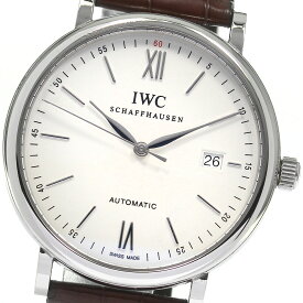 IWC IWC SCHAFFHAUSEN IW356501 ポートフィノ デイト 自動巻き メンズ 保証書付き_810181【中古】