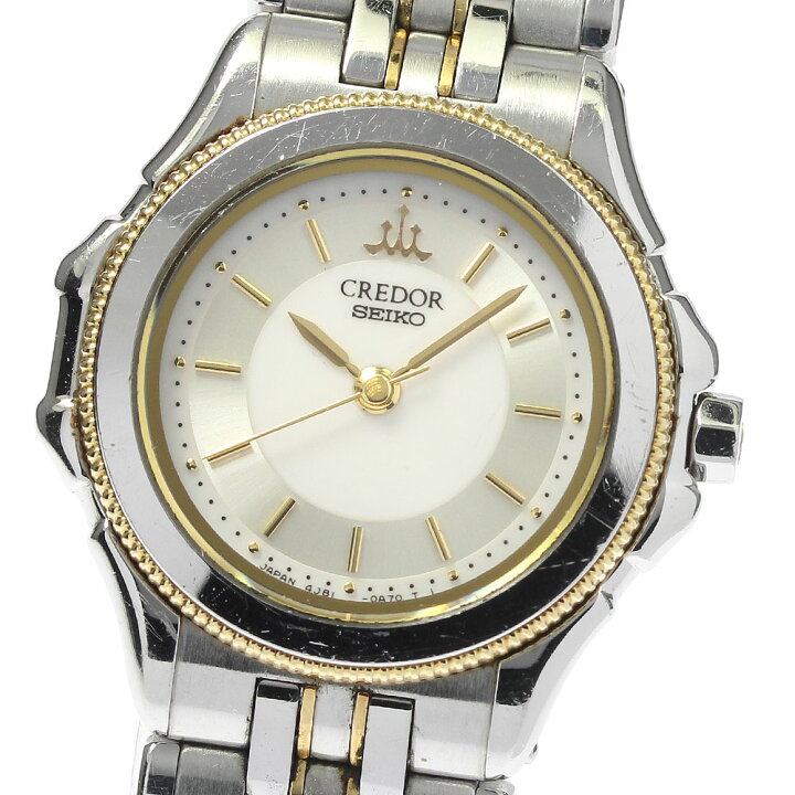 楽天市場】セイコー SEIKO 4J81-0A30 クレドール クォーツ レディース