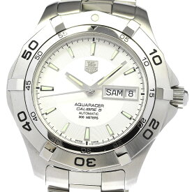 タグホイヤー TAG HEUER WAF2011 アクアレーサー デイデイト キャリバー5 自動巻き メンズ _801638【中古】