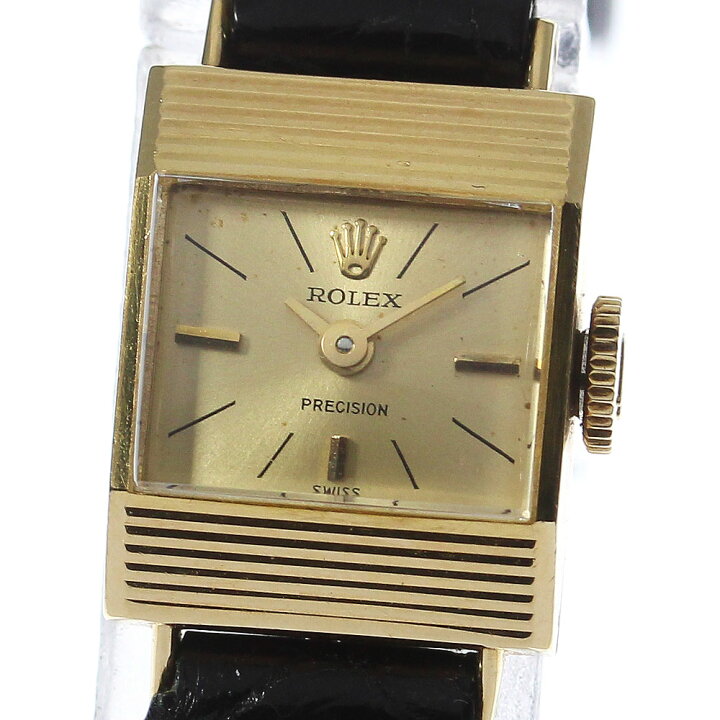 楽天市場】ロレックス ROLEX 2159 プレシジョン K18YG cal.1800 手巻き 