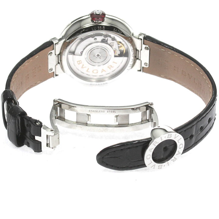 楽天市場】ブルガリ BVLGARI LU33S ルチェア ダイヤべゼル 自動巻き  