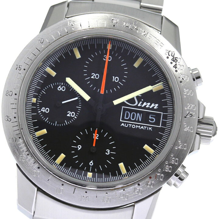 楽天市場】ジン Sinn 303 アウトバーン クロノグラフ デイデイト 自動 