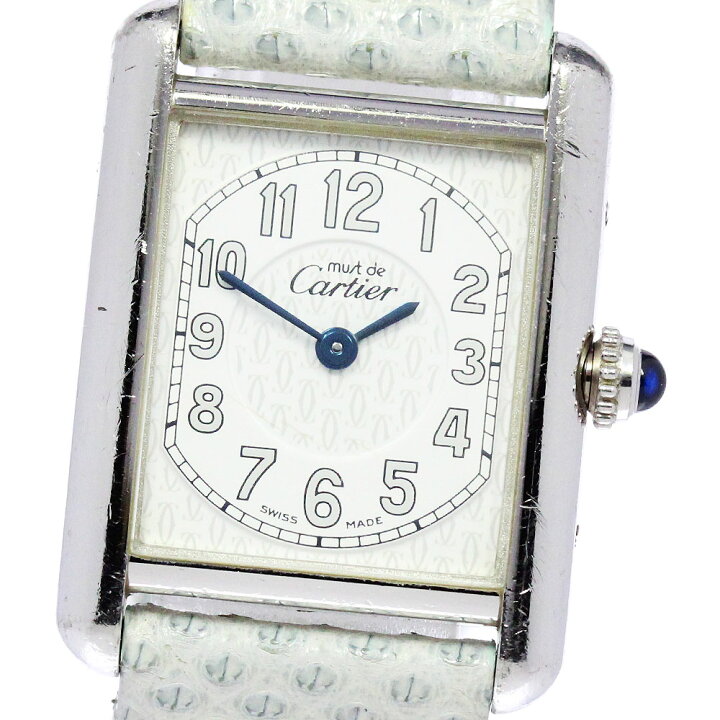 楽天市場】カルティエ CARTIER W1014254 マストタンク SM クォーツ  
