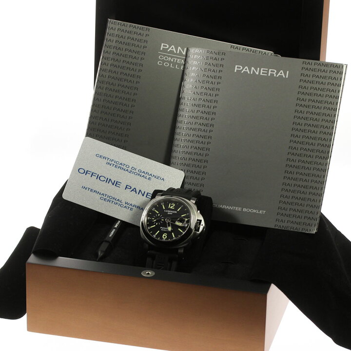 楽天市場】パネライ PANERAI PAM00297 ルミノール GMT デイト スモール 