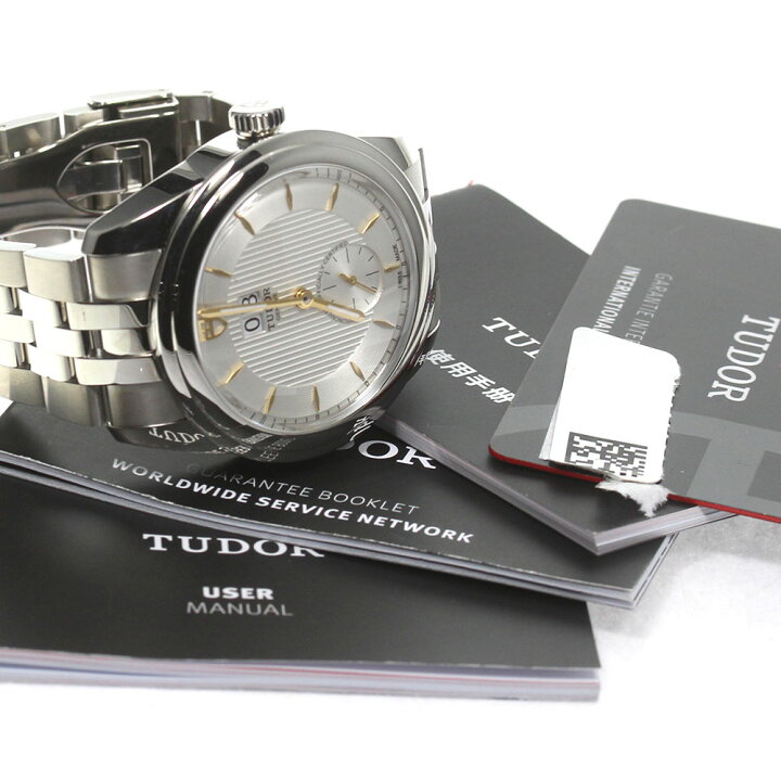 楽天市場】チュードル TUDOR 57100 グラマー ダブルデイト 自動巻き 