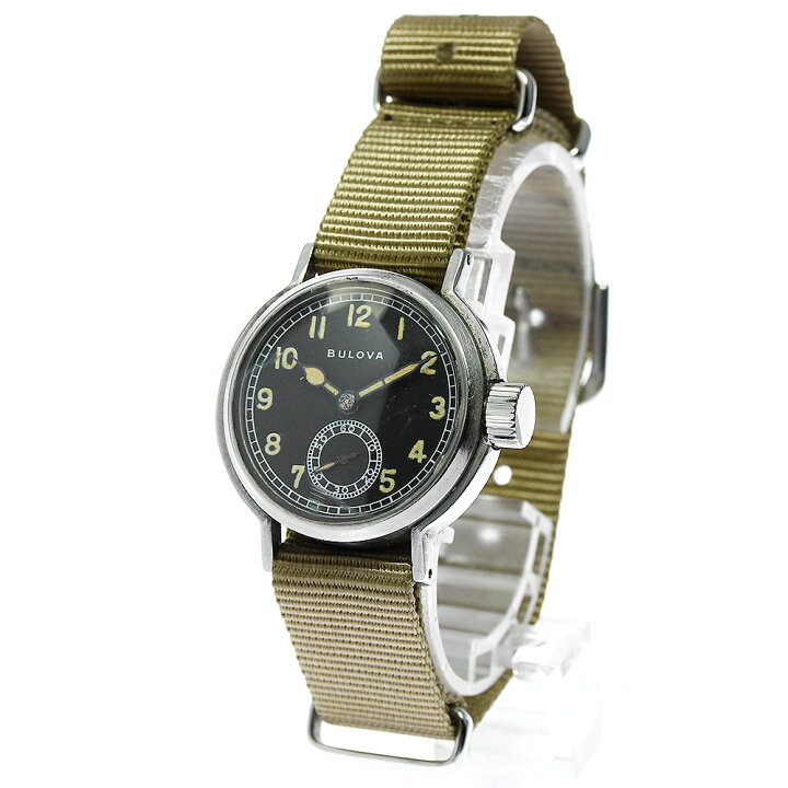 楽天市場】ブローバ BULOVA ミリタリーウォッチ cal.10AK ヴィンテージ 