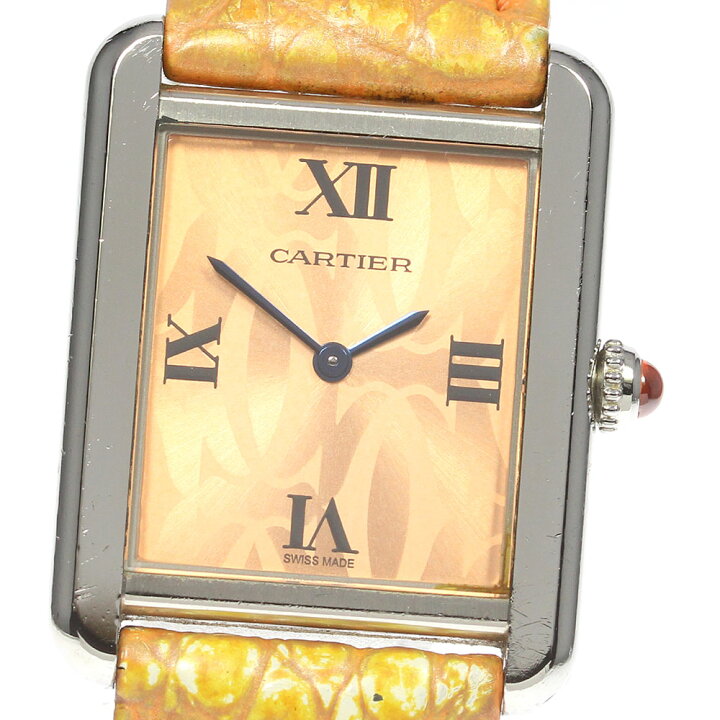 楽天市場】カルティエ CARTIER W1019455 タンクソロ SM クォーツ  
