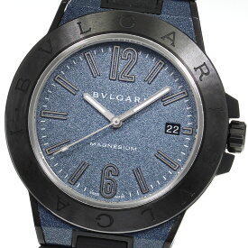 ベルト訳あり ブルガリ BVLGARI DG41SMC ディアゴノ マグネシウム 自動巻き メンズ _815131【中古】