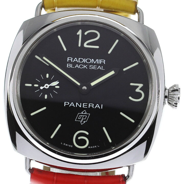 楽天市場】パネライ PANERAI PAM00380 ラジオミール ブラックシール 