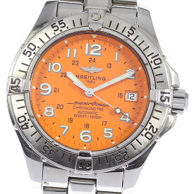 ブライトリング BREITLING A17360 スーパーオーシャン デイト 自動巻き メンズ _815349【中古】