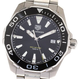 タグホイヤー TAG HEUER WAY111A アクアレーサー デイト クォーツ メンズ 良品 _814386【中古】