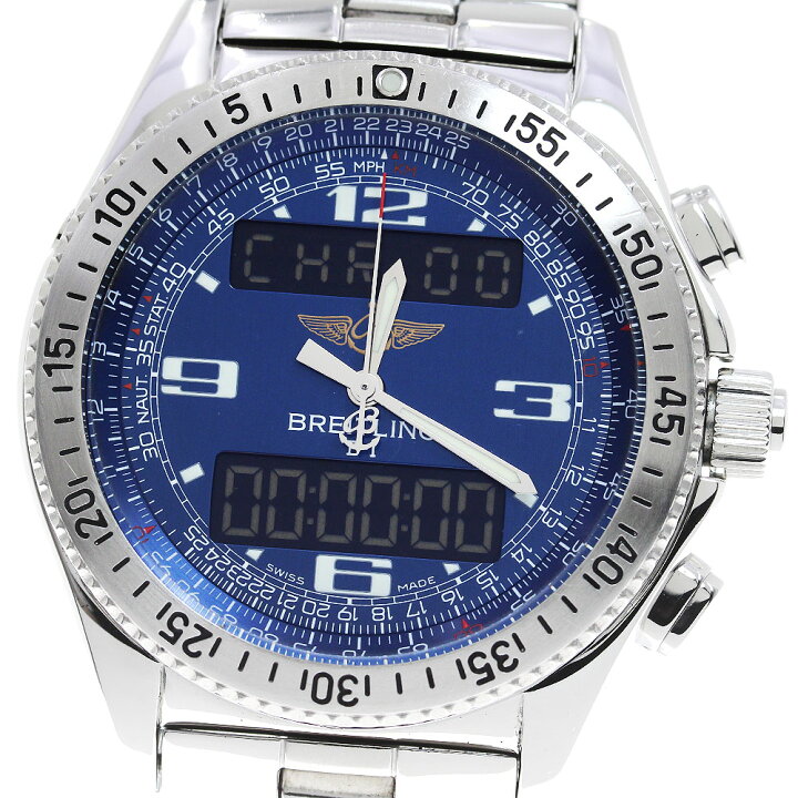 楽天市場】ブライトリング BREITLING A68362 B-1 クォーツ メンズ 