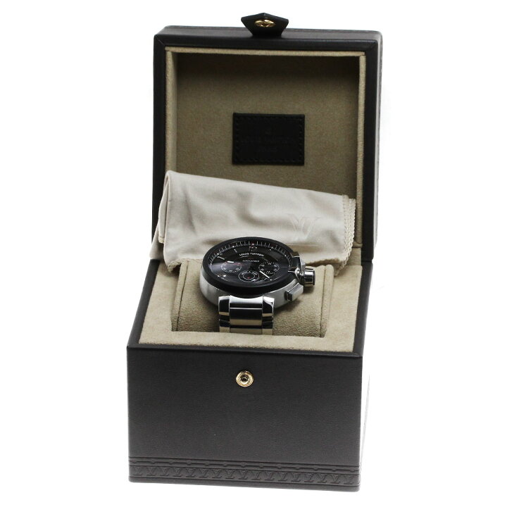 楽天市場】ルイ・ヴィトン LOUIS VUITTON Q1052 タンブール クロノ  