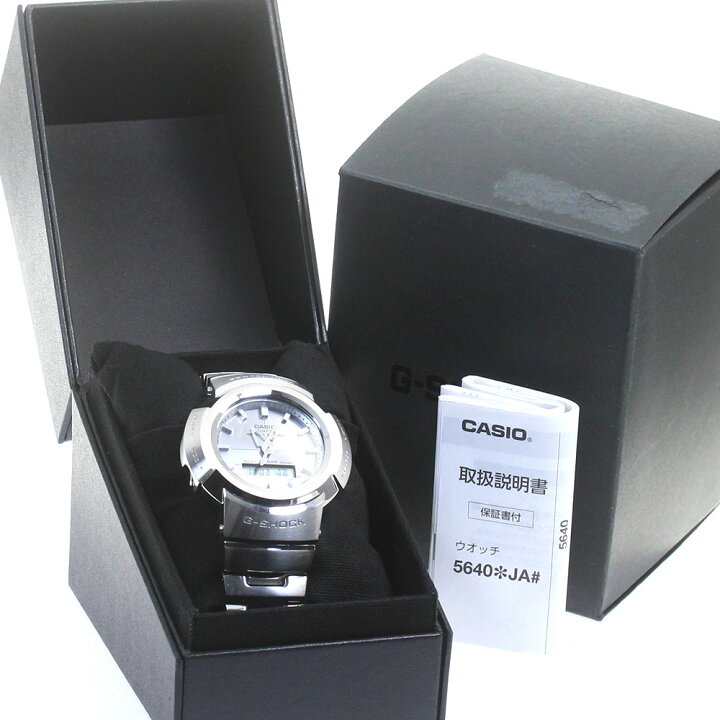 楽天市場】カシオ CASIO AWM-500D-1A8JF Gショック フルメタル  