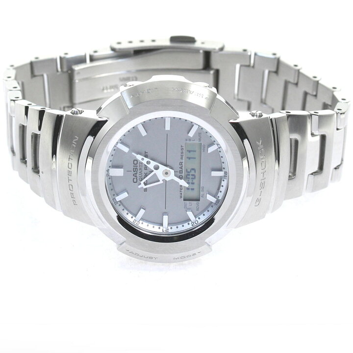 楽天市場】カシオ CASIO AWM-500D-1A8JF Gショック フルメタル  