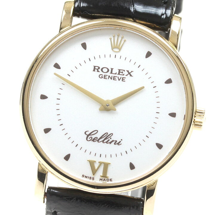 楽天市場】ロレックス ROLEX 5115/8 チェリーニ K18YG 手巻き メンズ  