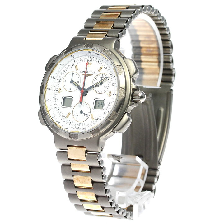 楽天市場】ロンジン LONGINES 4009 コンクエスト クロノグラフ 