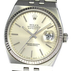 ロレックス ROLEX 17014 デイトジャスト WGベゼル クォーツ メンズ _814137【中古】