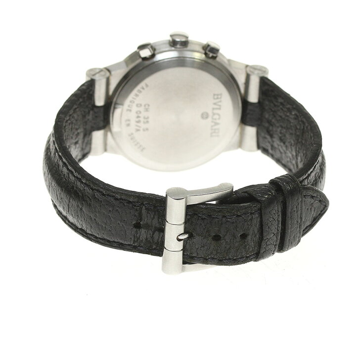 ベルト訳あり ブルガリ BVLGARI CH35S ディアゴノ スポーツ クロノ 