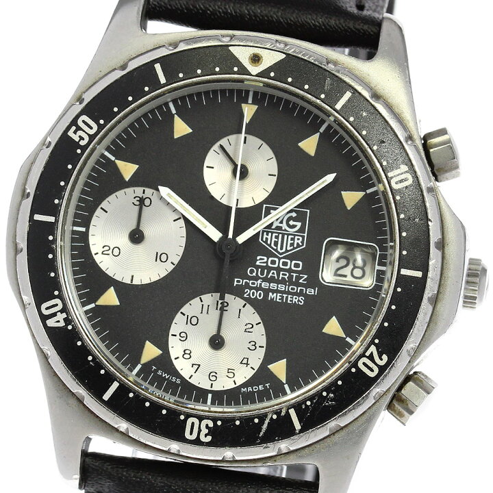 楽天市場】タグホイヤー TAG HEUER 273.006/1 2000シリーズ クロノ 