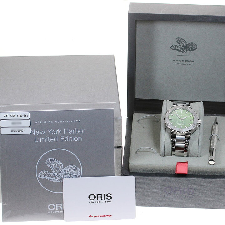 楽天市場】オリス ORIS 1 733 7766 4187 ニューヨークハーバー  