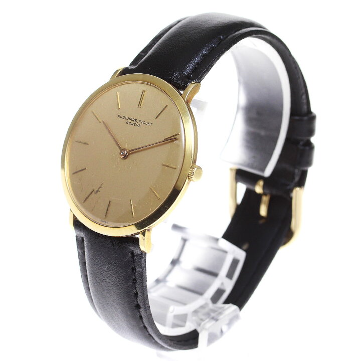 楽天市場】オーデマ・ピゲ AUDEMARS PIGUET K18YG Cal.K2001/1A 手巻き  