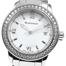 ブランパン Blancpain B2102 4627 71 レマン デイト ダイヤベゼル 自動巻き レディース 保証書付き_817470【中古】