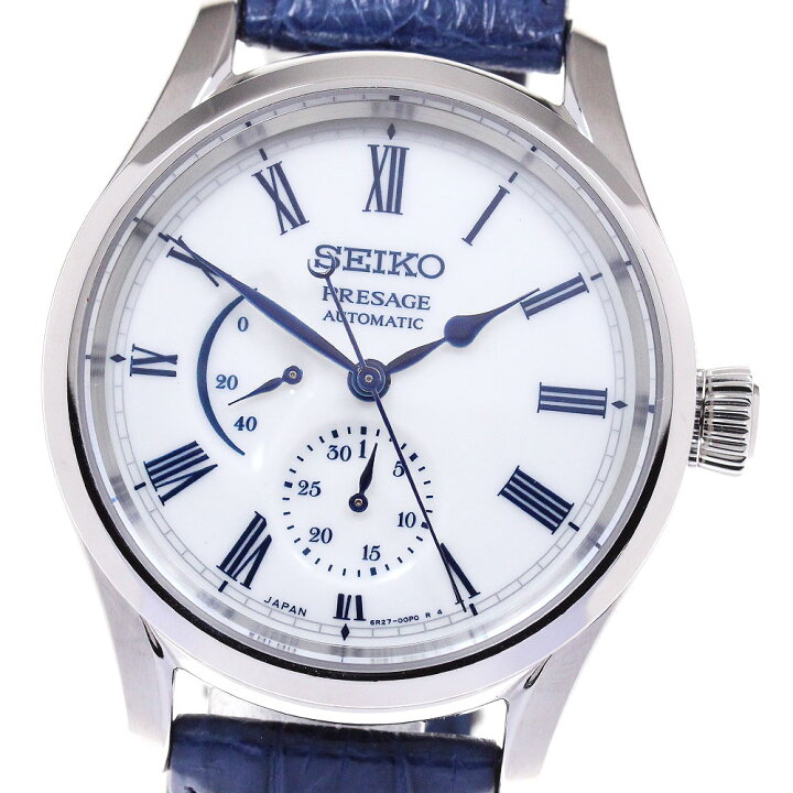 楽天市場】セイコー SEIKO 6R27-00S0/SARW053 プレザージュ 有田焼 水 