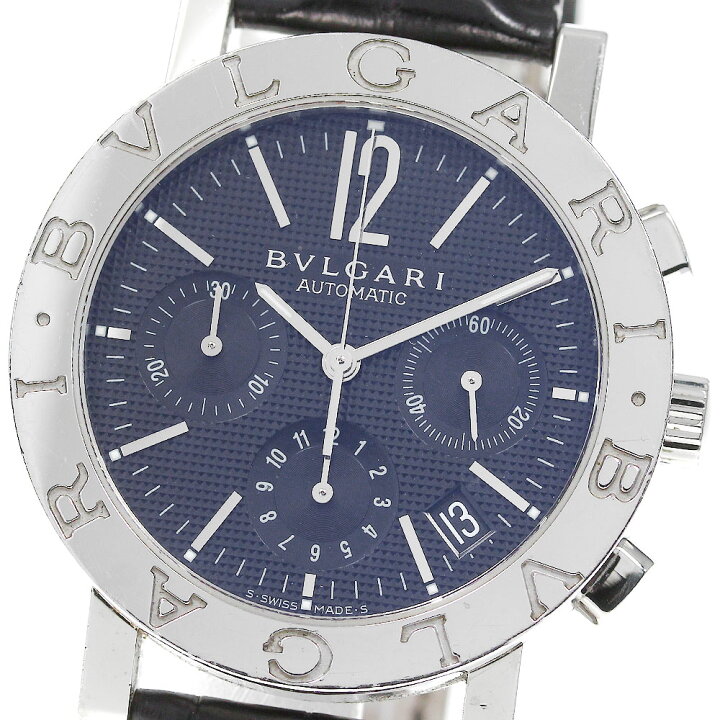 楽天市場】ブルガリ BVLGARI BB38SLCH ブルガリブルガリ クロノグラフ  