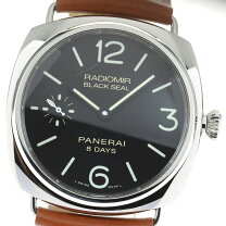楽天市場】パネライ ラジオミール ブラックシール 8デイズ  