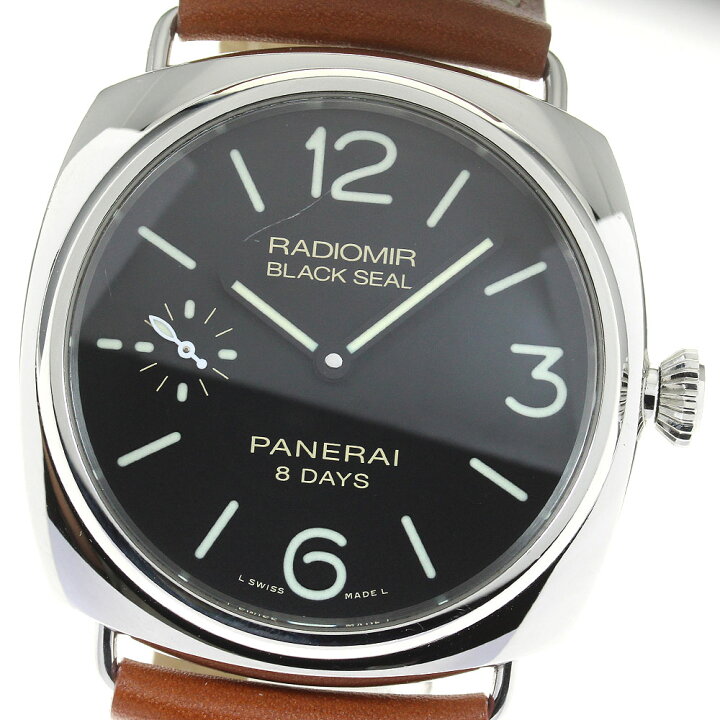 楽天市場】パネライ PANERAI PAM00609 ラジオミール ブラックシール 8 