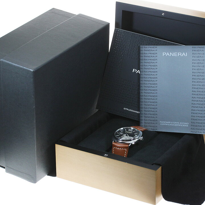 楽天市場】パネライ PANERAI PAM00609 ラジオミール ブラックシール 8 