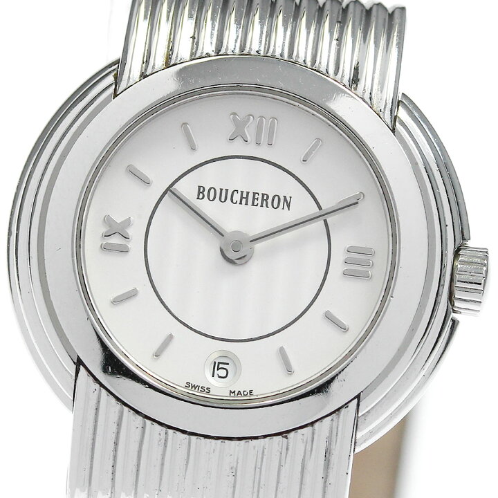 楽天市場】ベルト訳あり ブシュロン Boucheron リフレ デイト クォーツ  