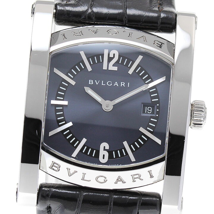 楽天市場】ブルガリ BVLGARI AA39S アショーマ デイト クォーツ 