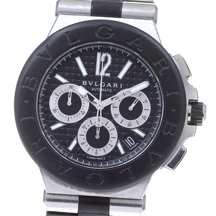 楽天市場】ブルガリ BVLGARI DG42SVCH ディアゴノ クロノグラフ 自動  