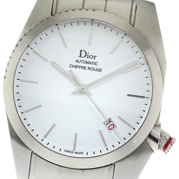 楽天市場】ディオール Dior A03 シフルルージュ デイト 自動巻き 