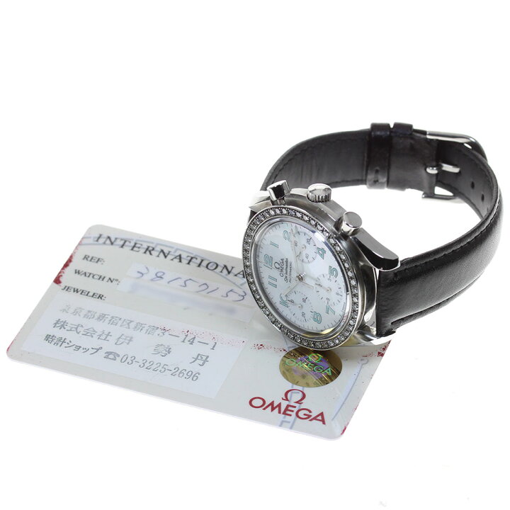 楽天市場】オメガ OMEGA 3535.71 スピードマスター ダイヤベゼル 
