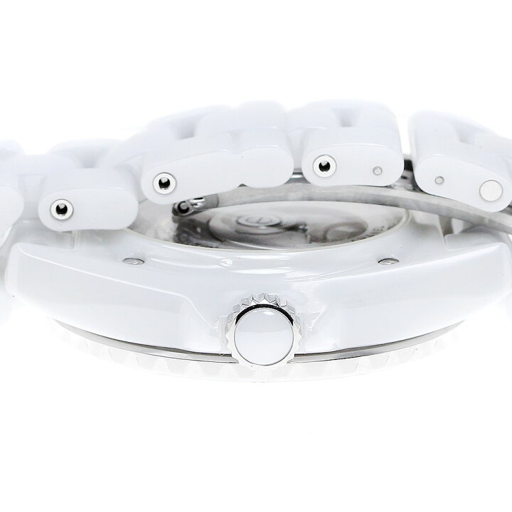 楽天市場】シャネル CHANEL H5700 J12 白セラミック デイト 自動巻き  
