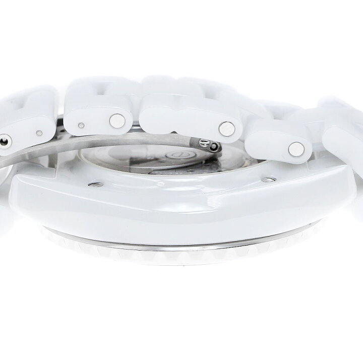 楽天市場】シャネル CHANEL H5700 J12 白セラミック デイト 自動巻き  