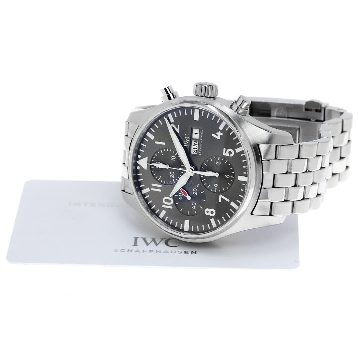 楽天市場】IWC SCHAFFHAUSEN IW377719 パイロットウォッチ クロノ  