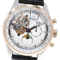 楽天市場】ZENITH エル・プリメロ クロノマスター オープンムーン 